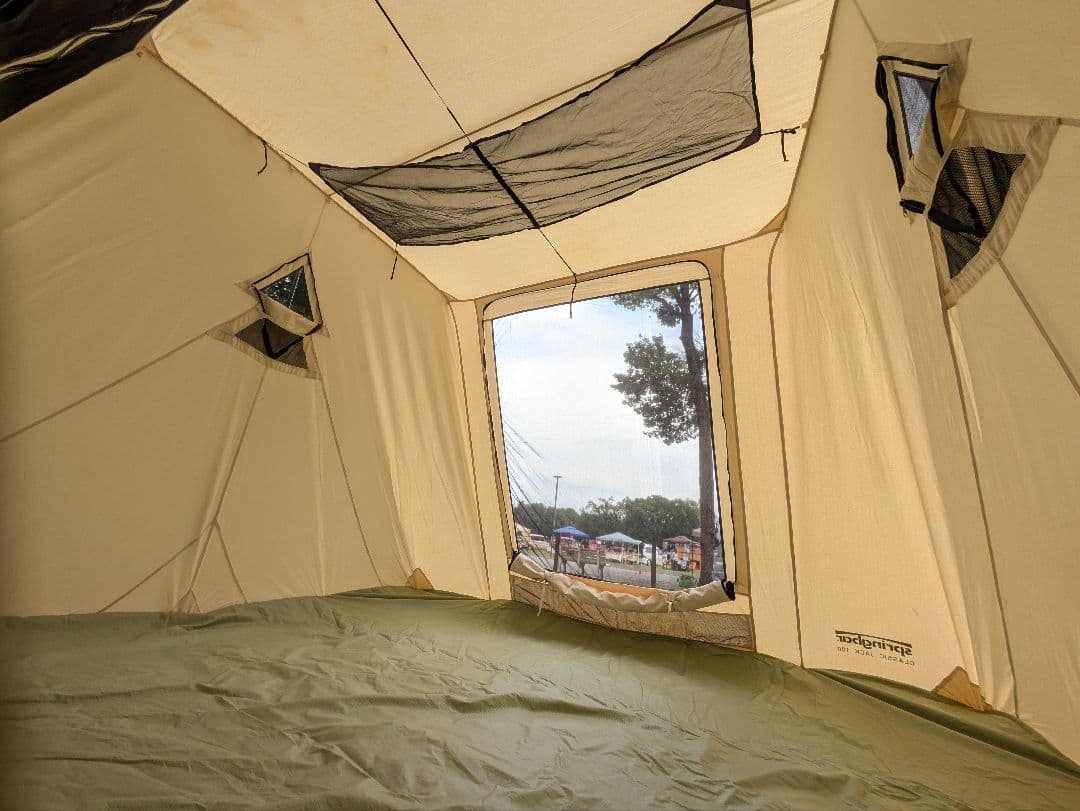 匿名たのメル便☆スプリングバーテント/クラシックジャック100/グランドタープ付