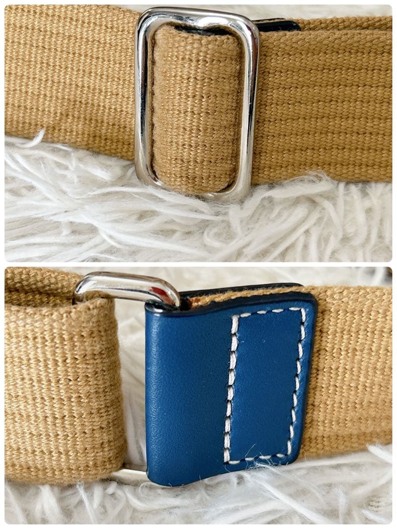 美品✨COACH コーチ シグネチャー 多収納 ショルダーバッグ ブルー