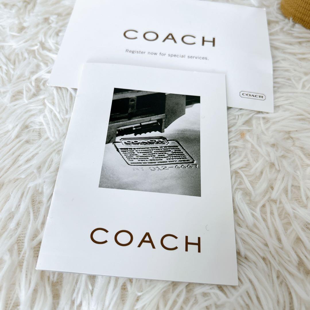 美品✨COACH コーチ シグネチャー 多収納 ショルダーバッグ ブルー