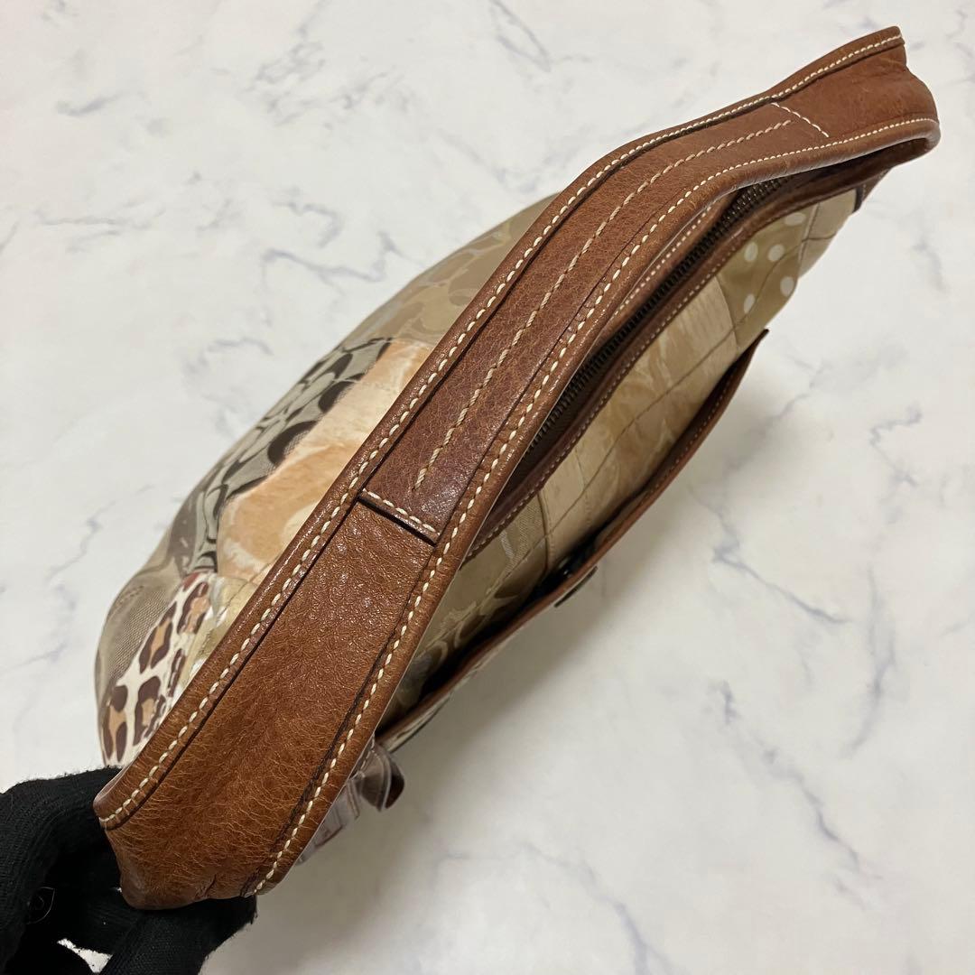COACH✨コーチ　ワンショルダー　ハンドバッグ　パッチワーク