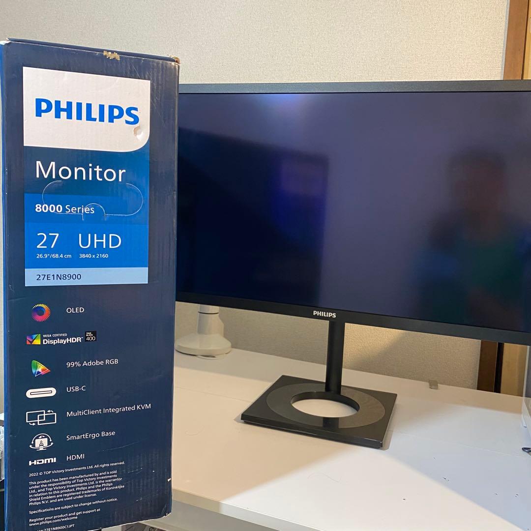 PHILIPS 27E1N8900 4K OLED モニター