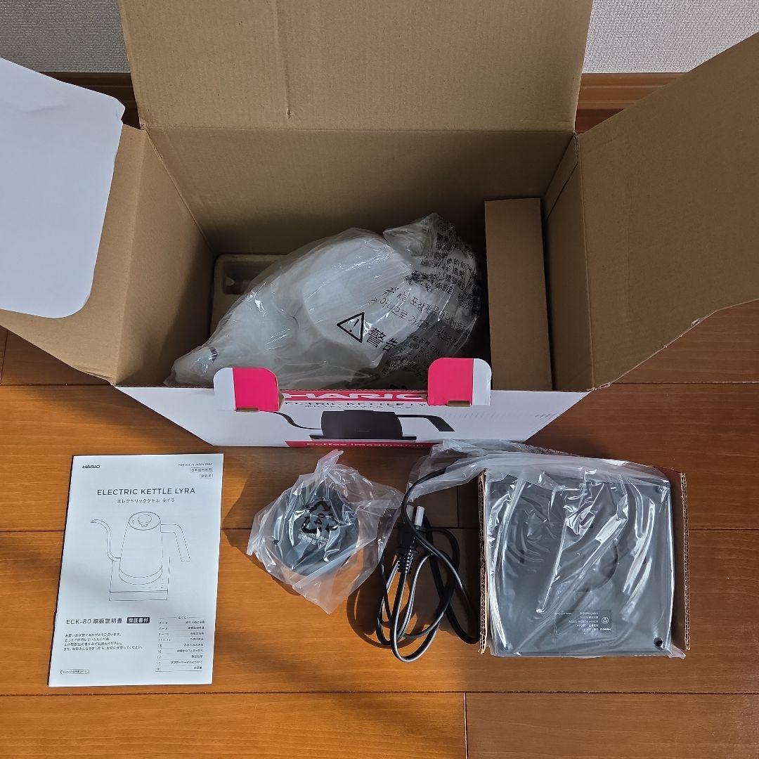HARIO ハリオ　エレクトリックケトル•ライラ ECK-80-B