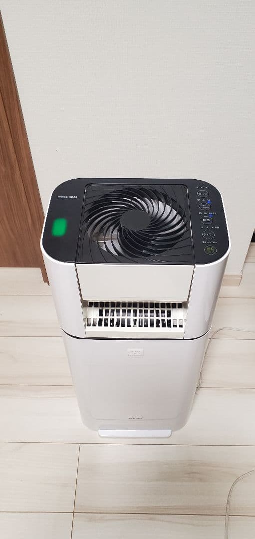 【花粉時の室内干しに最適】アイリスオーヤマ除湿機IJD-I50-W 2021年製