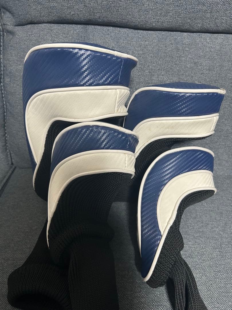 FOURTEEN ヘッドカバー4点セット（1・3・5・X）紺/白 レア 廃盤