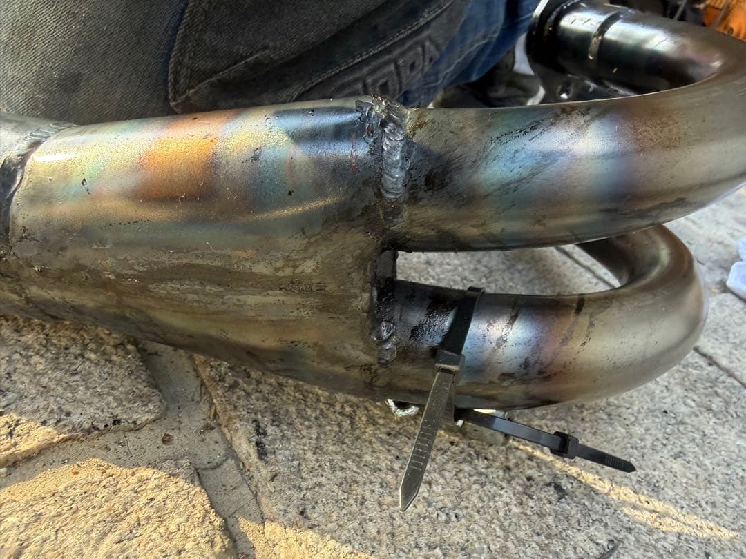 ZESS管　ロング　rz250r用　美品