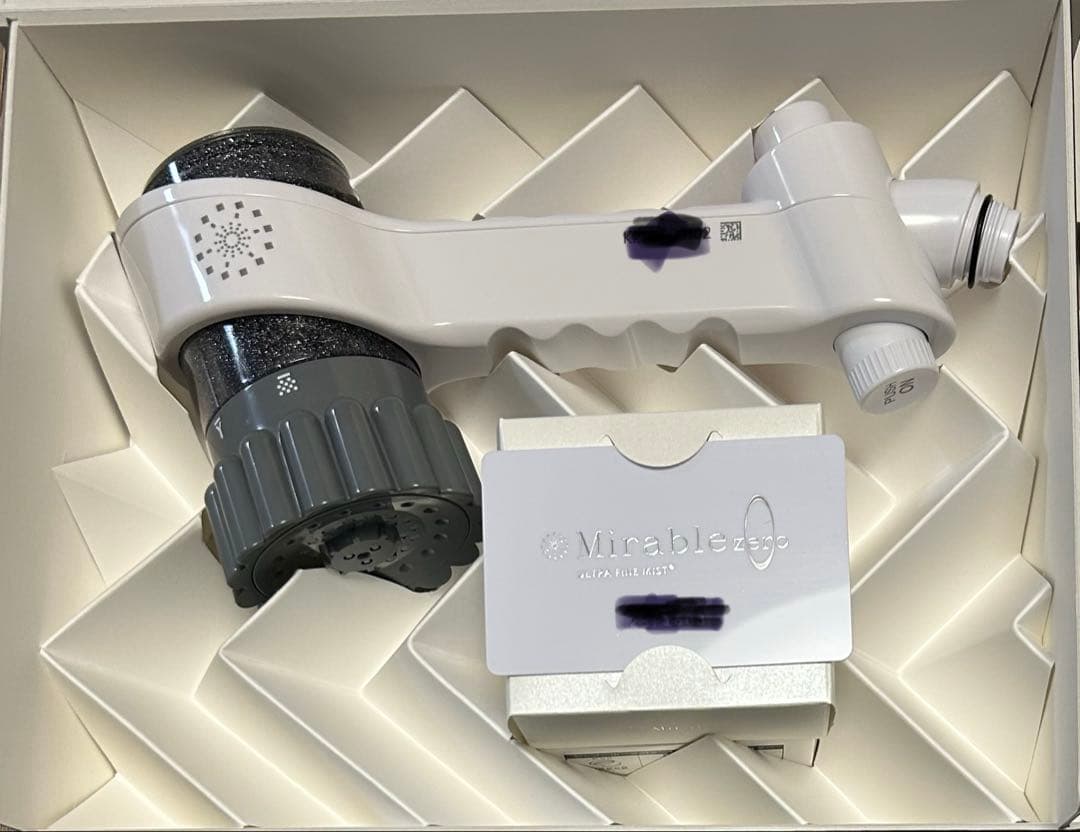 【新品】Mirable zero シャワーヘッド ULTRA FINE MIST