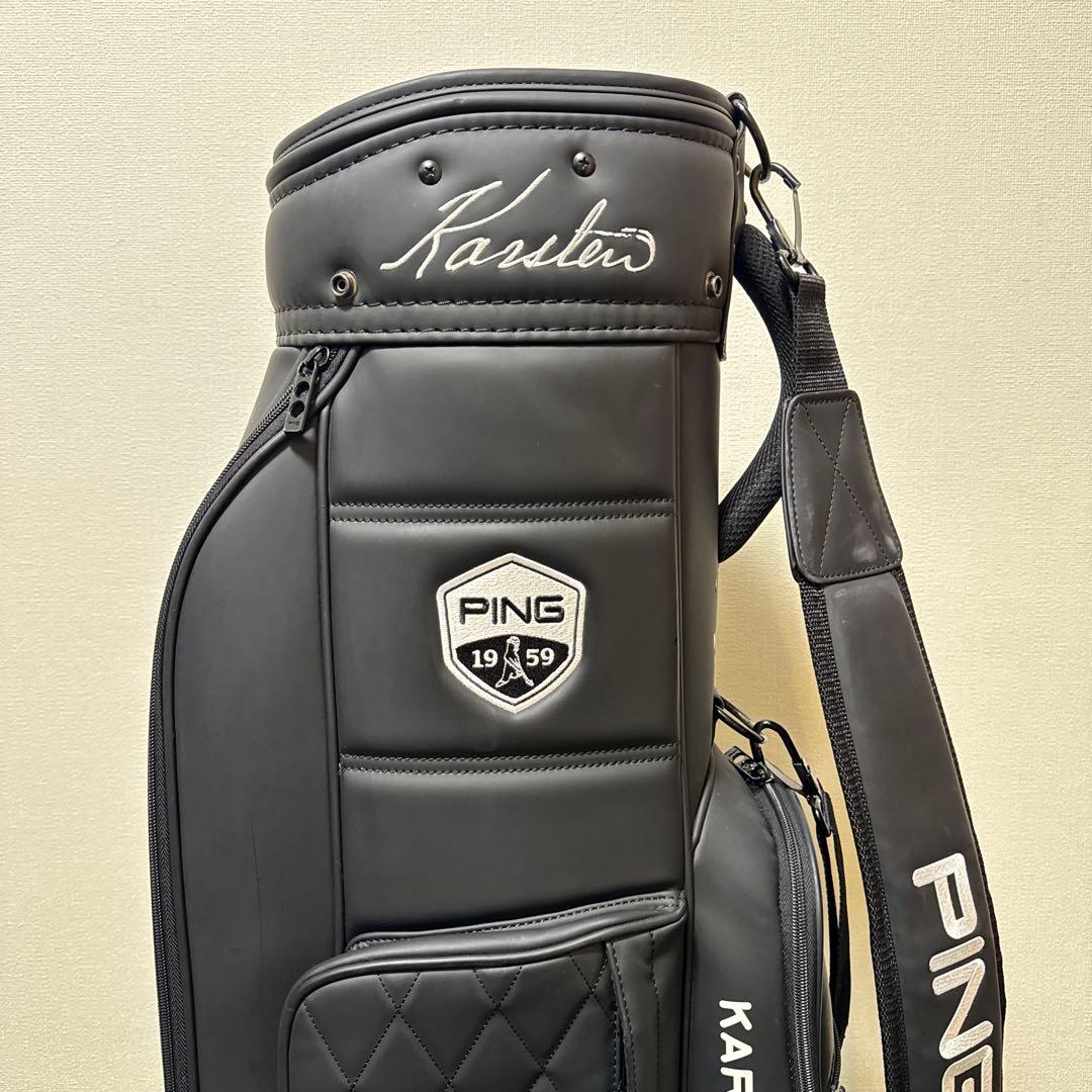 PING ピン 2024年モデル KARSTEN キャディバッグ 9型 ブラック