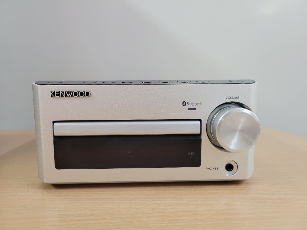 KENWOOD R-K531 ミニコンポ シルバー 14年製 ワイヤレス対応
