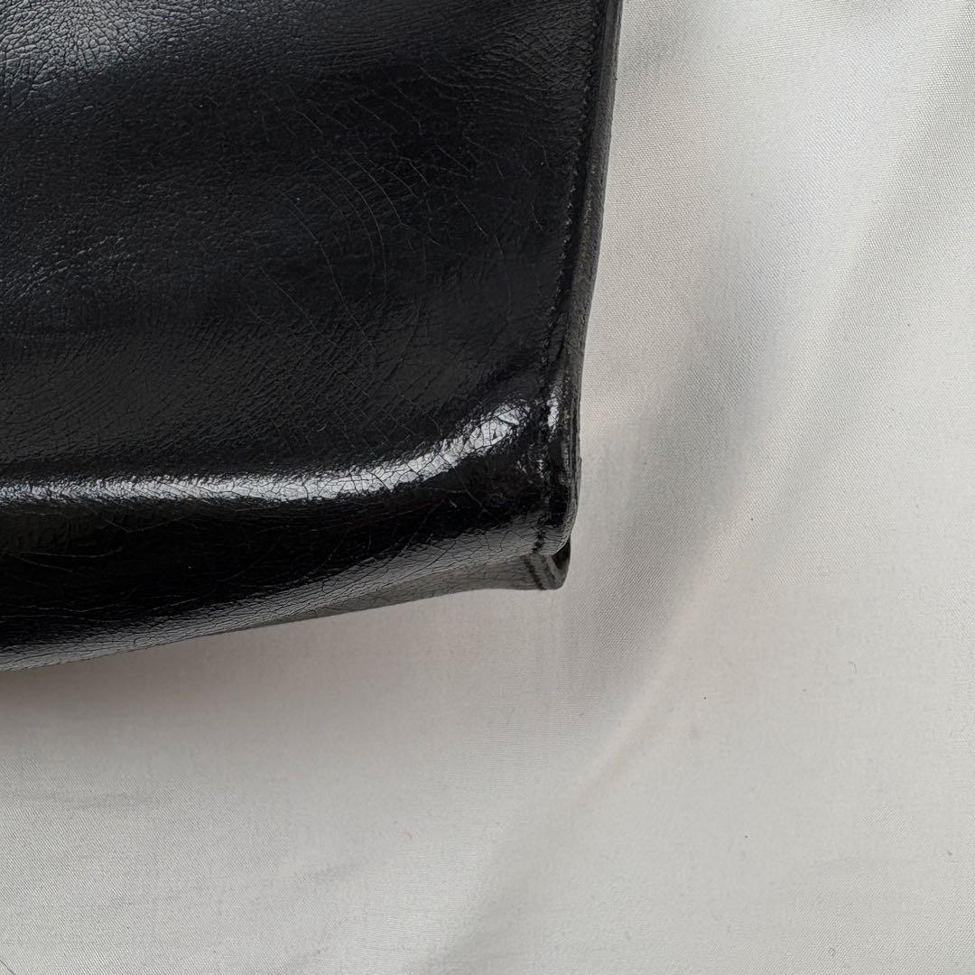 バッグ archive miu miu leather hand bag black