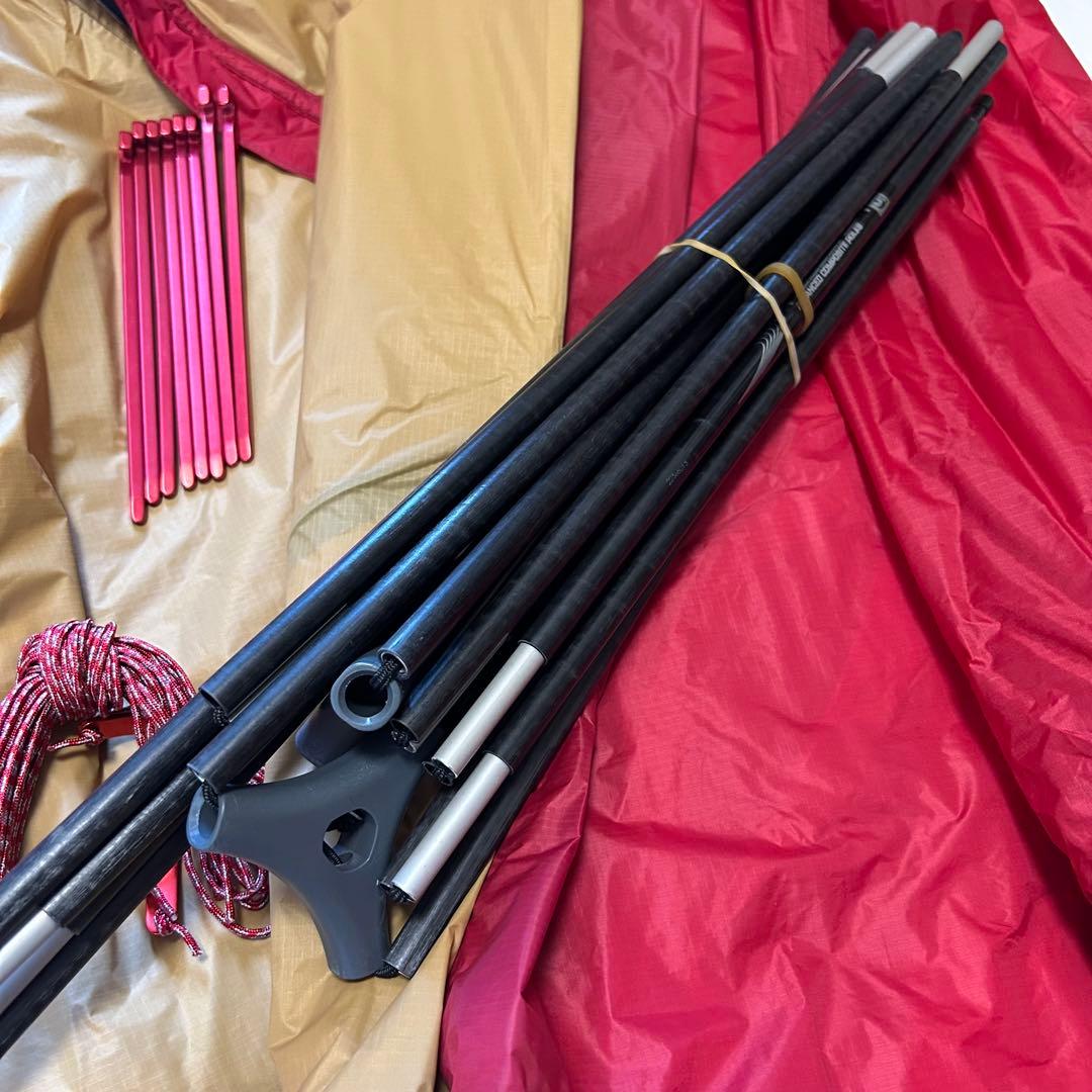 ★新品未使用　MSR HUBBA HUBBA 2 とフットプリントのセット