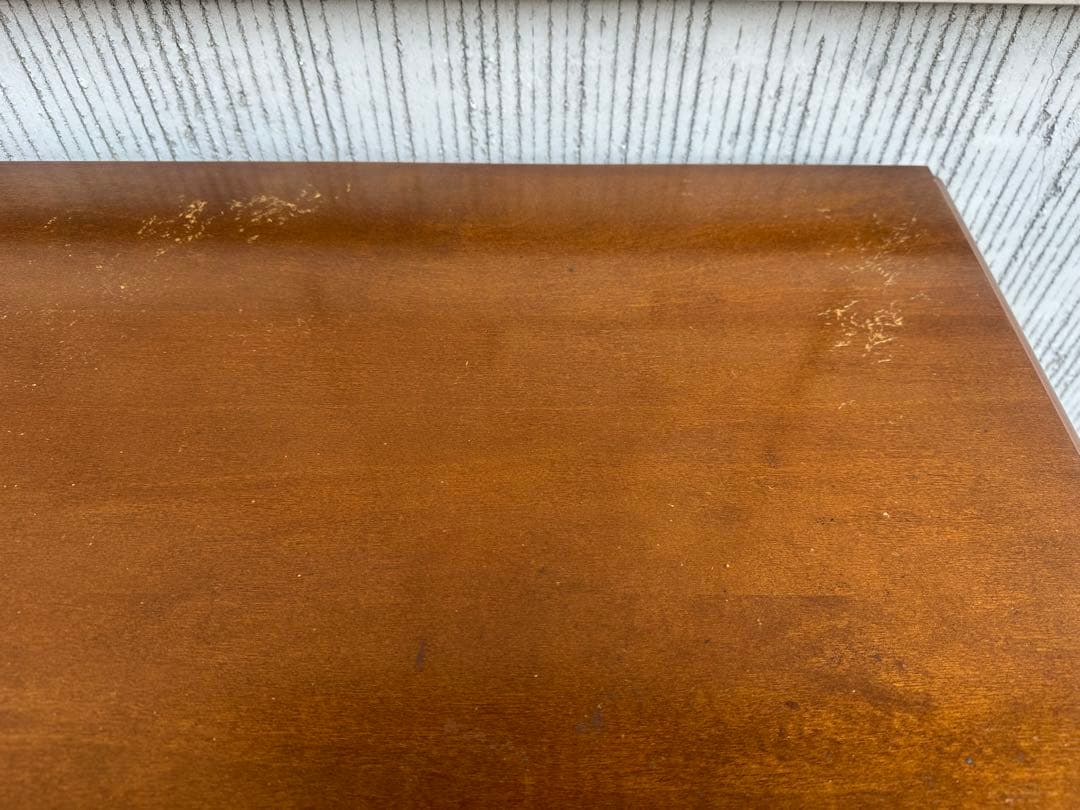 5010【サイドボード】イタリア　木製　象嵌細工　収納棚　飾り台　ヴィンテージ◎