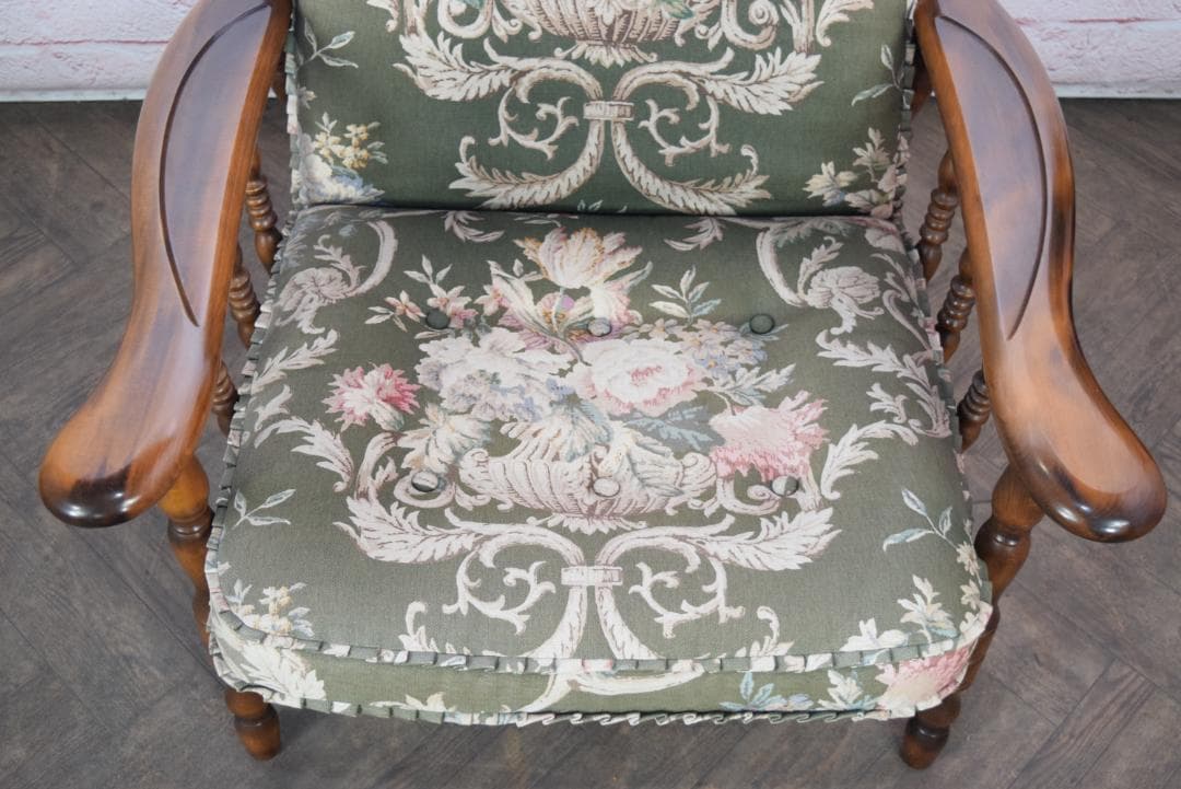 カリモク コロニアルシリーズ リクライニングソファ パーソナルチェア