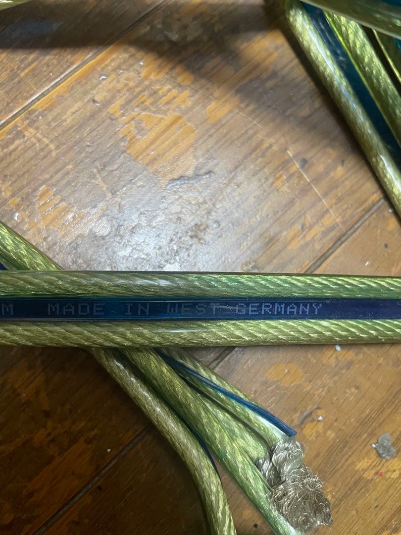 モニターパワーケーブル/シルバースタジオLINE 6.00QMM/西ドイツ製