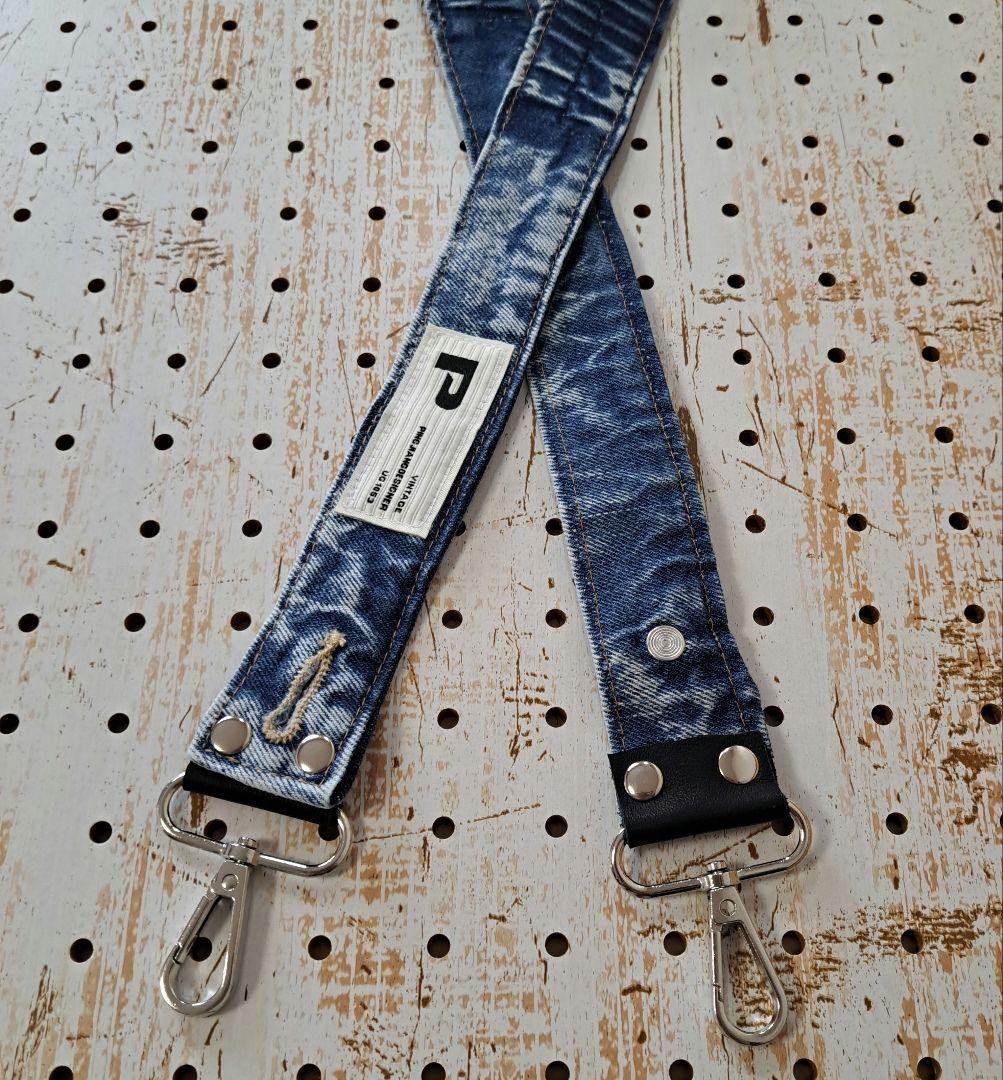 ね*】様 コヤンイサムチョン　ルミ　デニムリメイクトートバッグ&ショルダーストラ