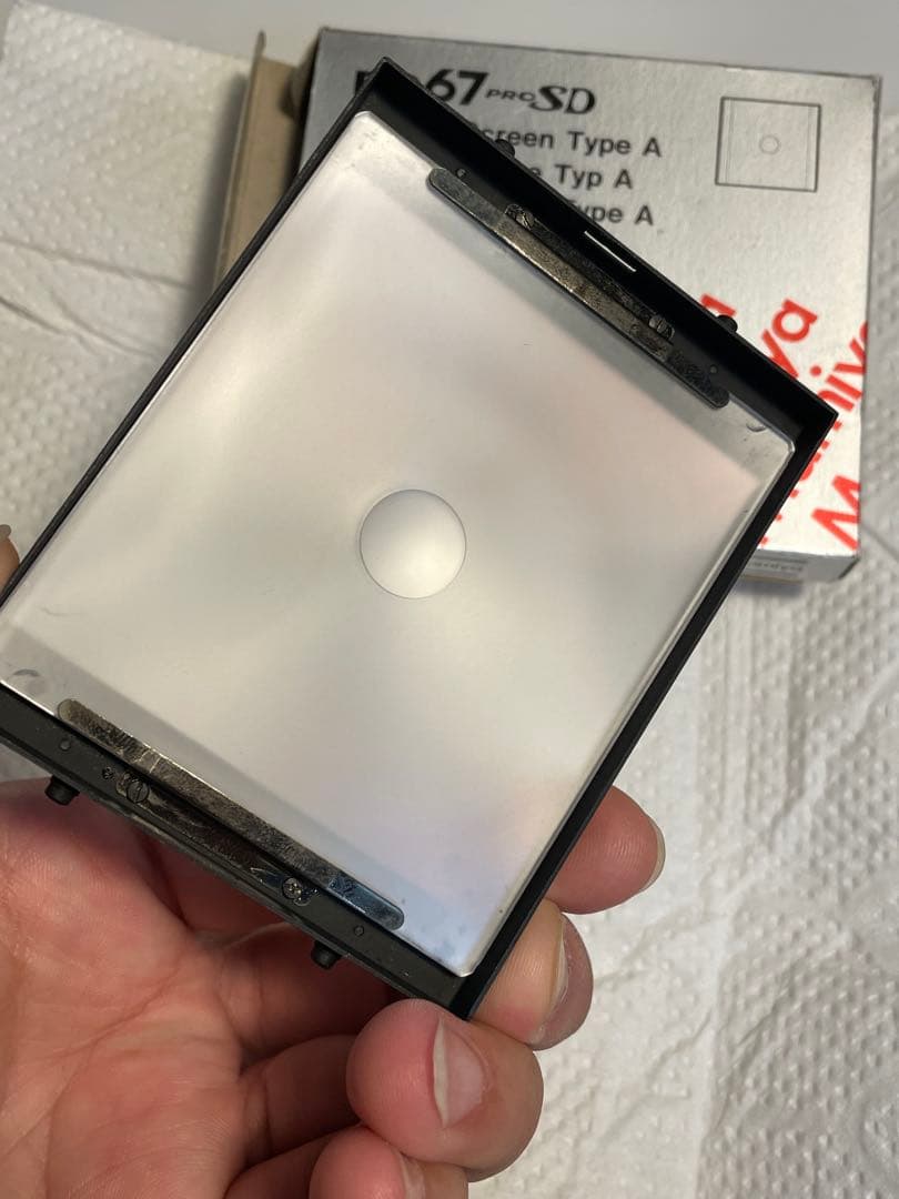 マミヤ　mamiya rb67 pro sd フォーカシング　スクリーン