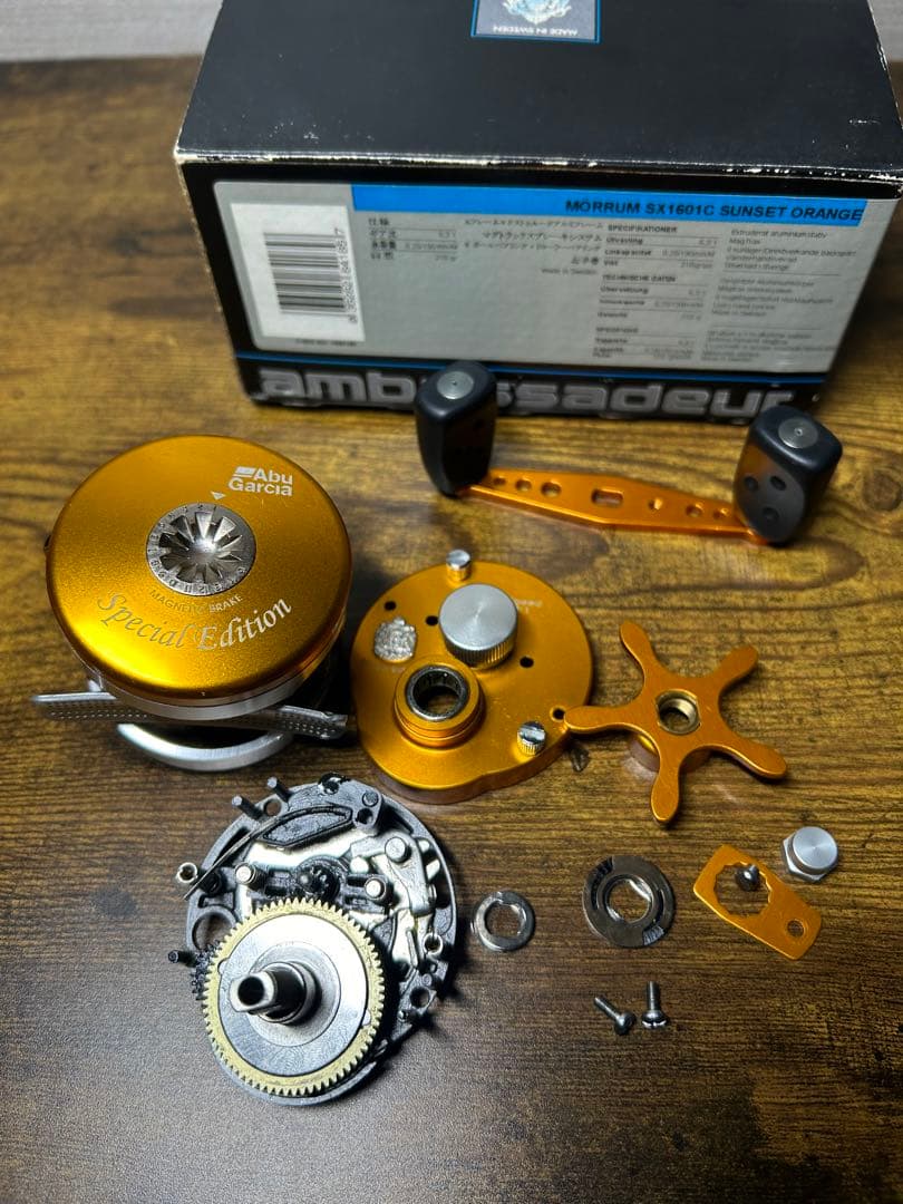 Abu Garcia MORRUM SX1601C モラムsxサンセットオレンジ