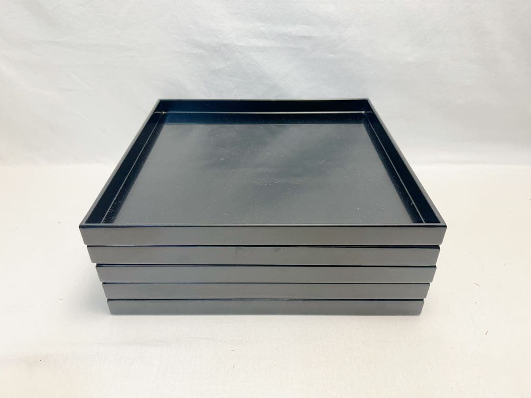 懐石道具揃えて 一式 五客揃 漆器 元箱