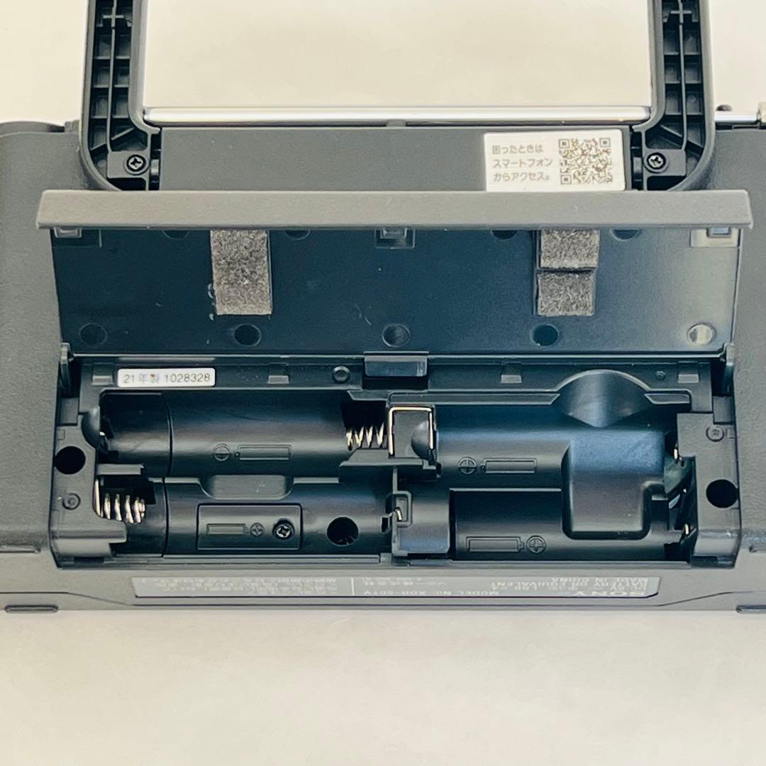 SONY XDR-56TV (黒) AM/FM/ワンセグTV音声 受信ラジオ