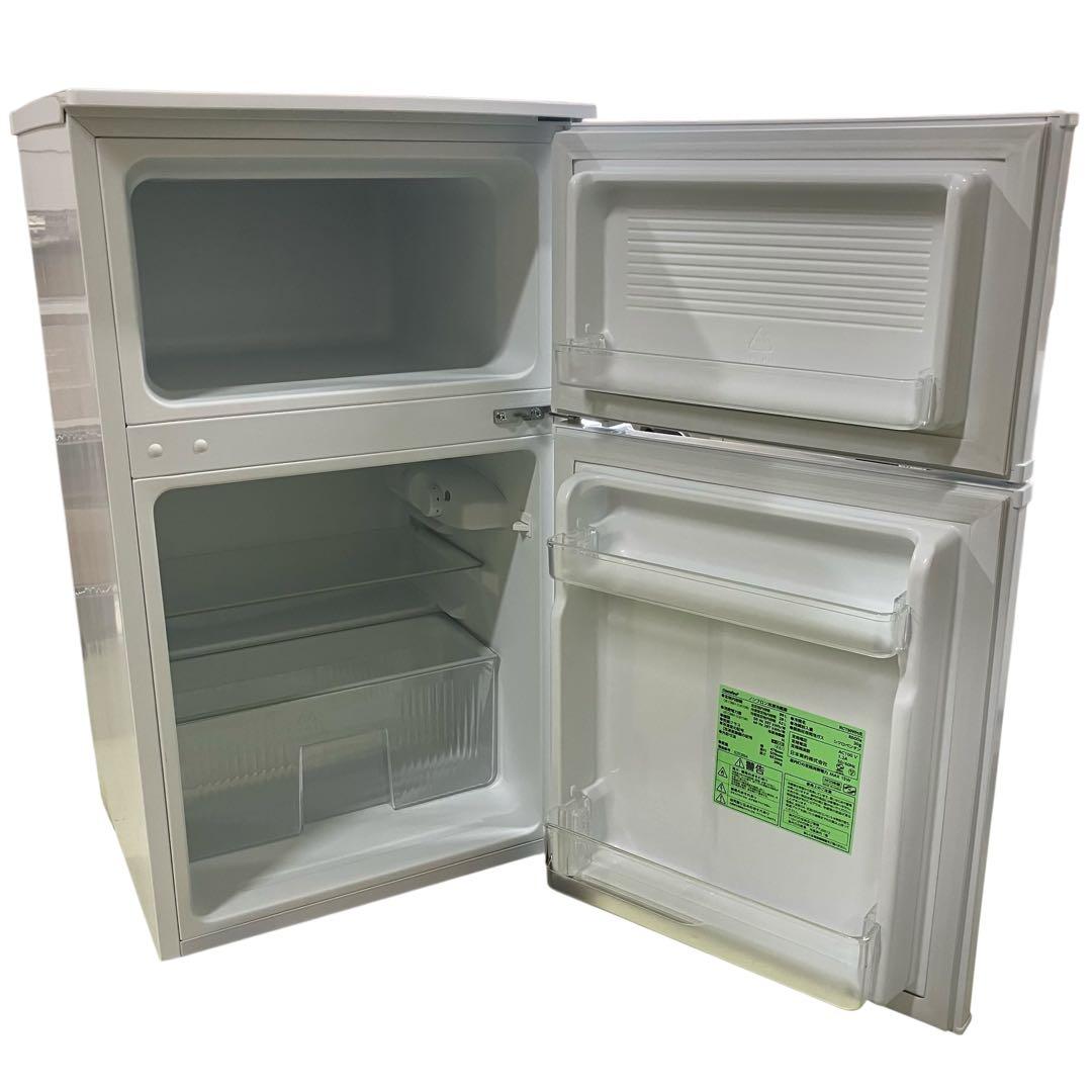 3393 comfee 冷凍冷蔵庫 RCT90WH/E 90L 白 ホワイト