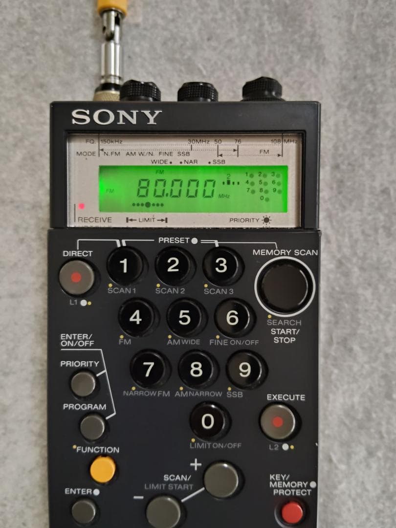 SONY ICF-PRO70 整備品 受信良好 美品