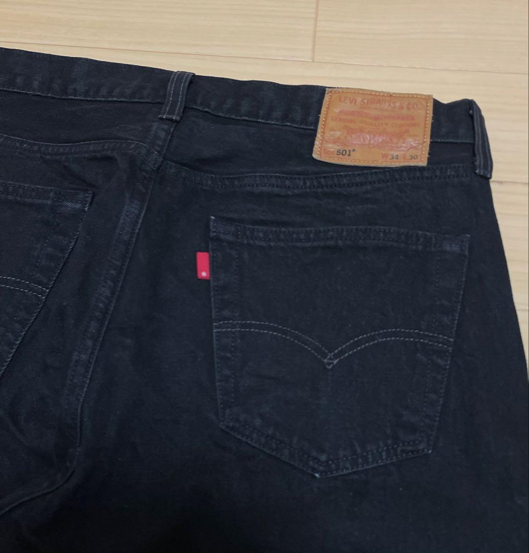 リーバイス 501 ブラック デニム BLACK 赤耳 サークルRタブ ビックE