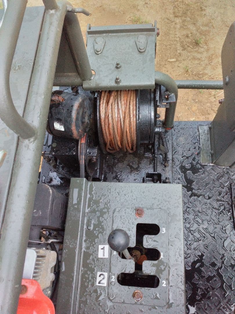 筑水 クローラー 運搬車 GL752 ウインチ搭載 (ガソリン)