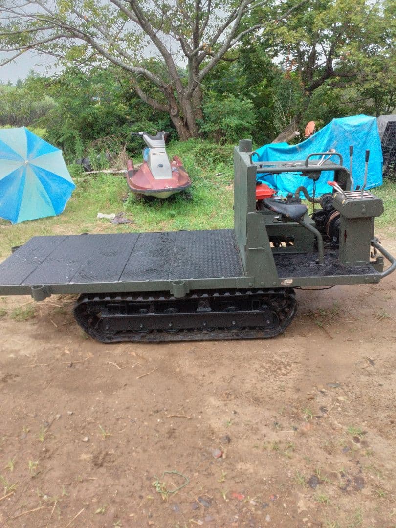 筑水 クローラー 運搬車 GL752 ウインチ搭載 (ガソリン)