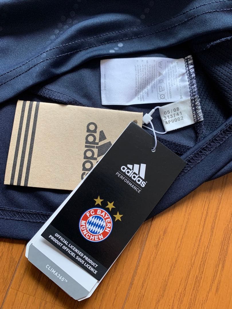 adidasバイエルンミュンヘン 08/09 ユニフォーム アウェイ半袖タグあり