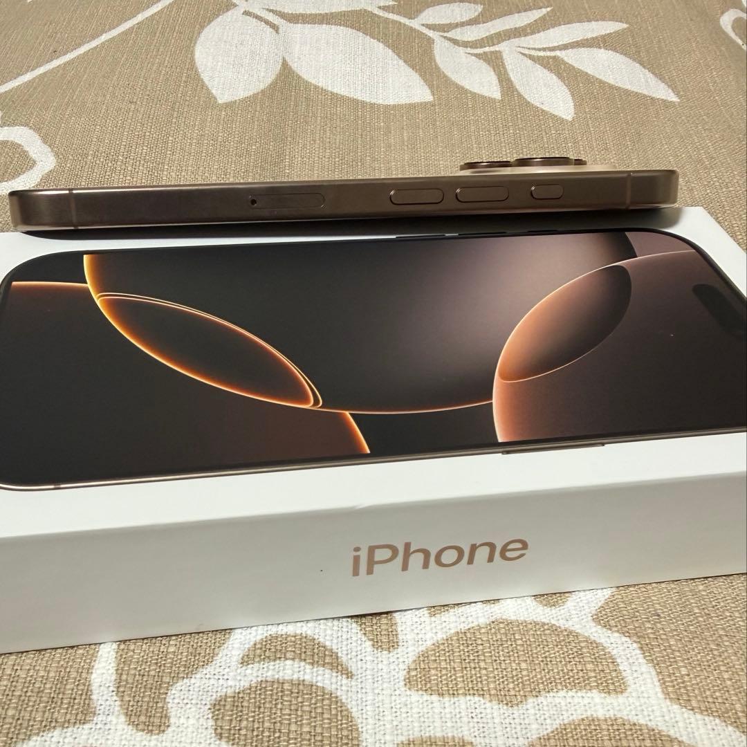 Apple iPhone16 Pro 128GB デザートチタニウムSIMフリー