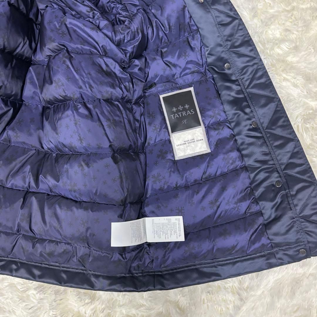 極美品　TATRAS 高級Rライン　ANGOLA 3サイズ　ファーモッズコート