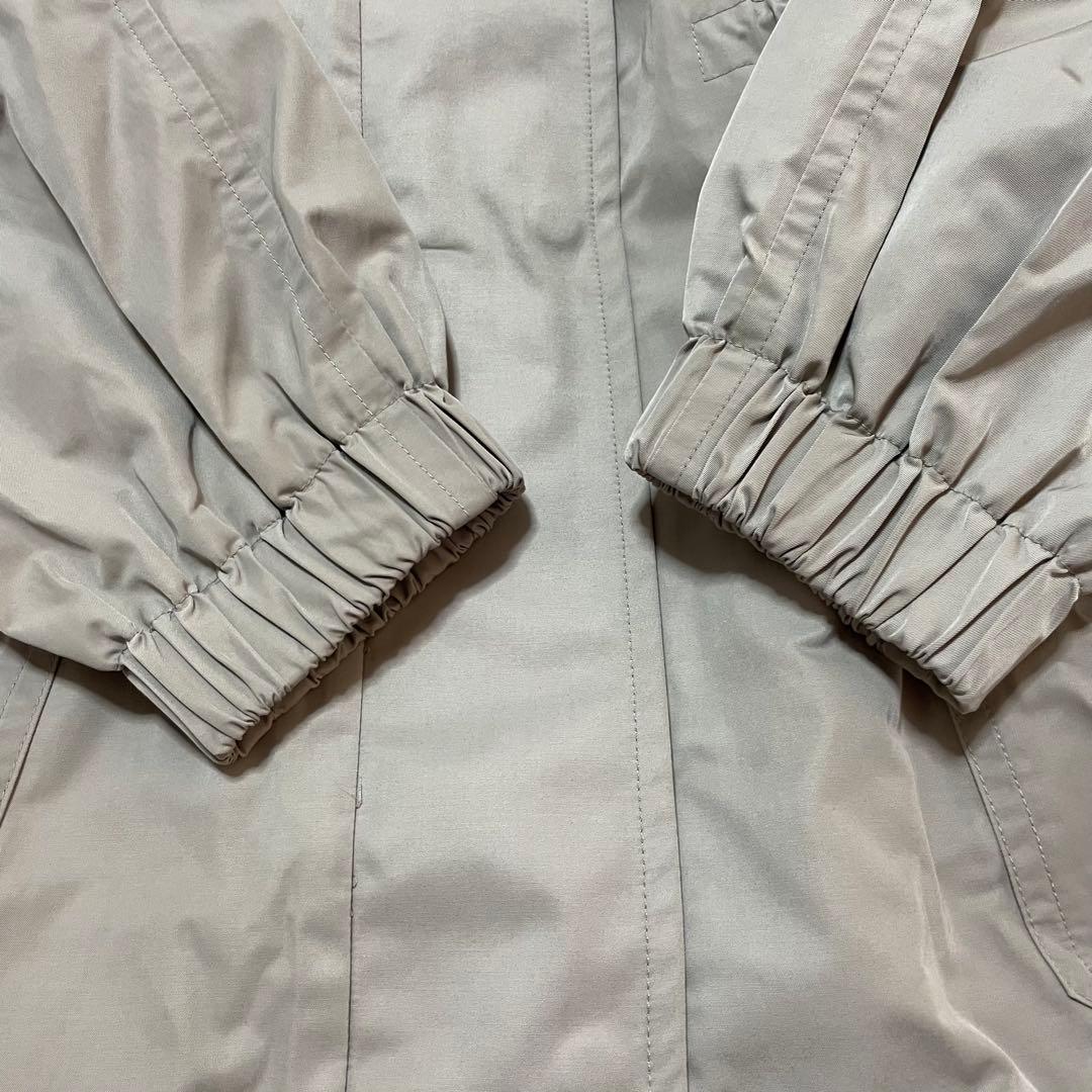 美品 theory luxe モッズコート キルティングライナー フード 38