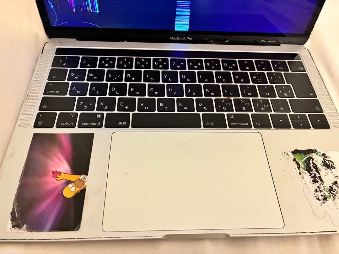 MacBook Pro 2019 touch bar 128gb ジャンク