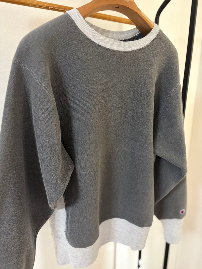 トップス 90's champion reverse weave 2tone color