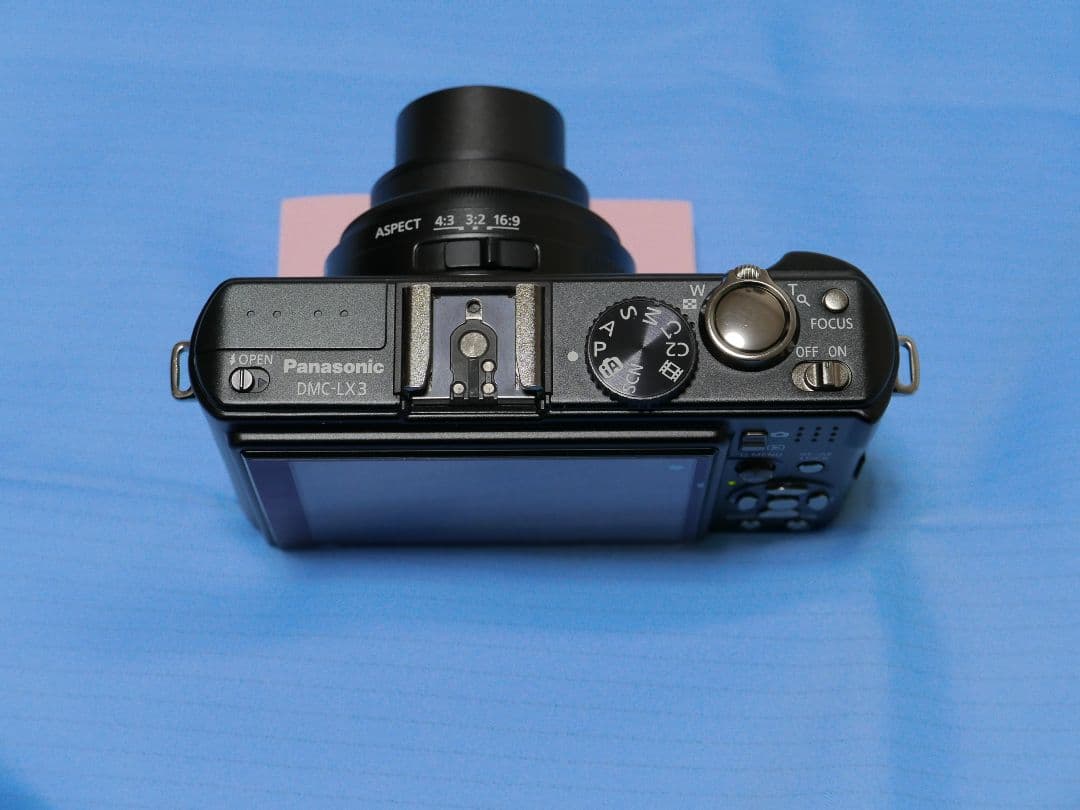 コンパクトデジタルカメラ LUMIX DMC-LX3 ブラック