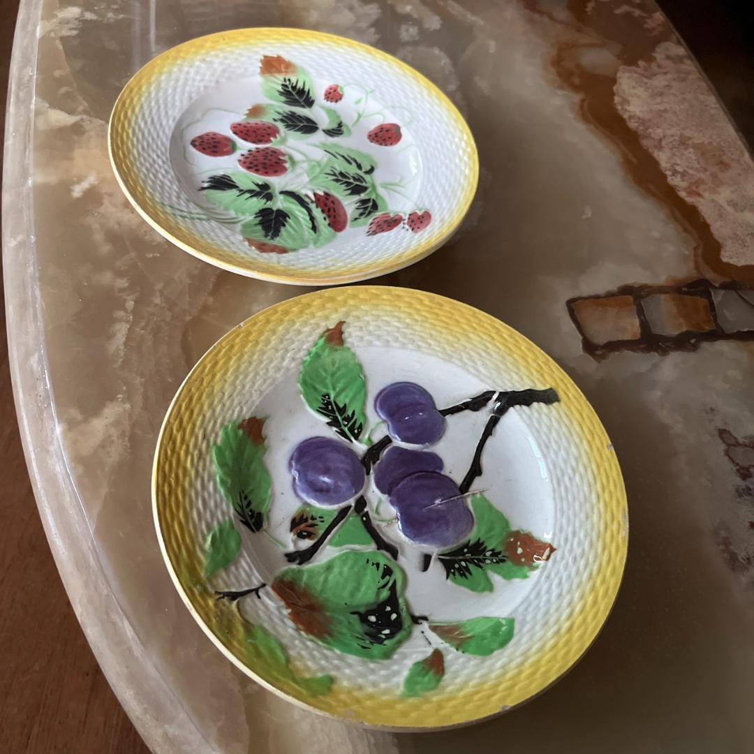 フランス アンティーク ムーランデルー 2枚セット