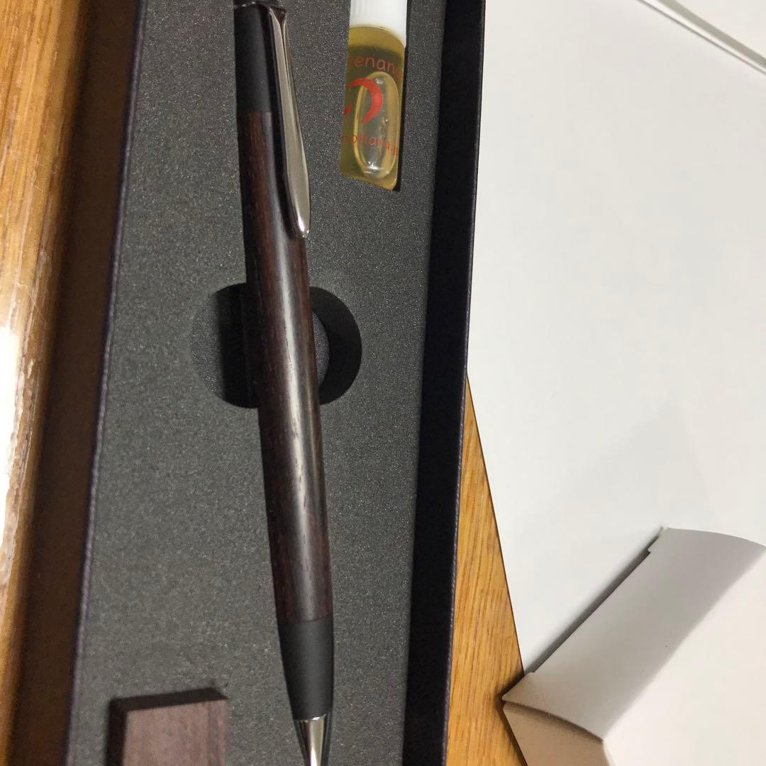 【新品・未使用】2022年　野原工芸 旧型 シャーペン インドローズウッド