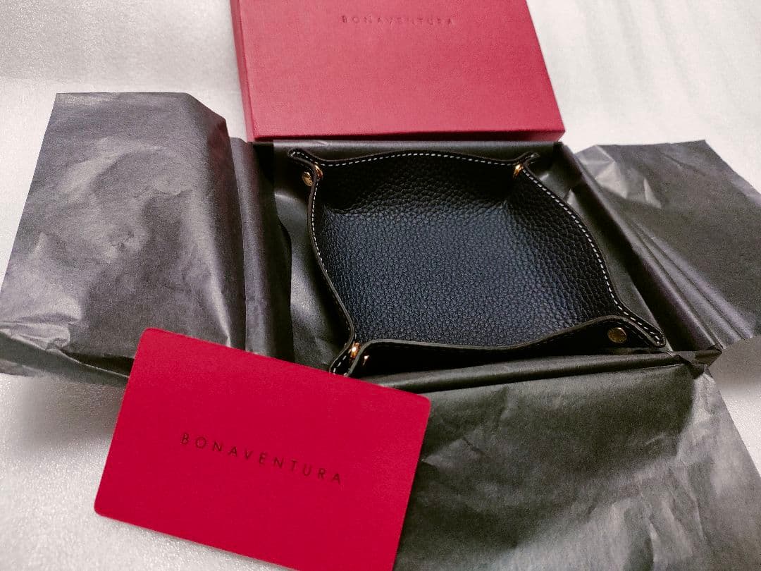 BONAVENTURA　ボナベンチュラ　インテリアトレイ　ネイビー　紺　匿名配送