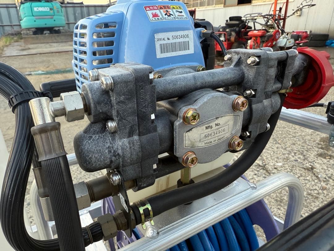 「新潟県長岡市発」丸山　噴霧器　GS51EMR タンク付きキャリー　動作確認済み