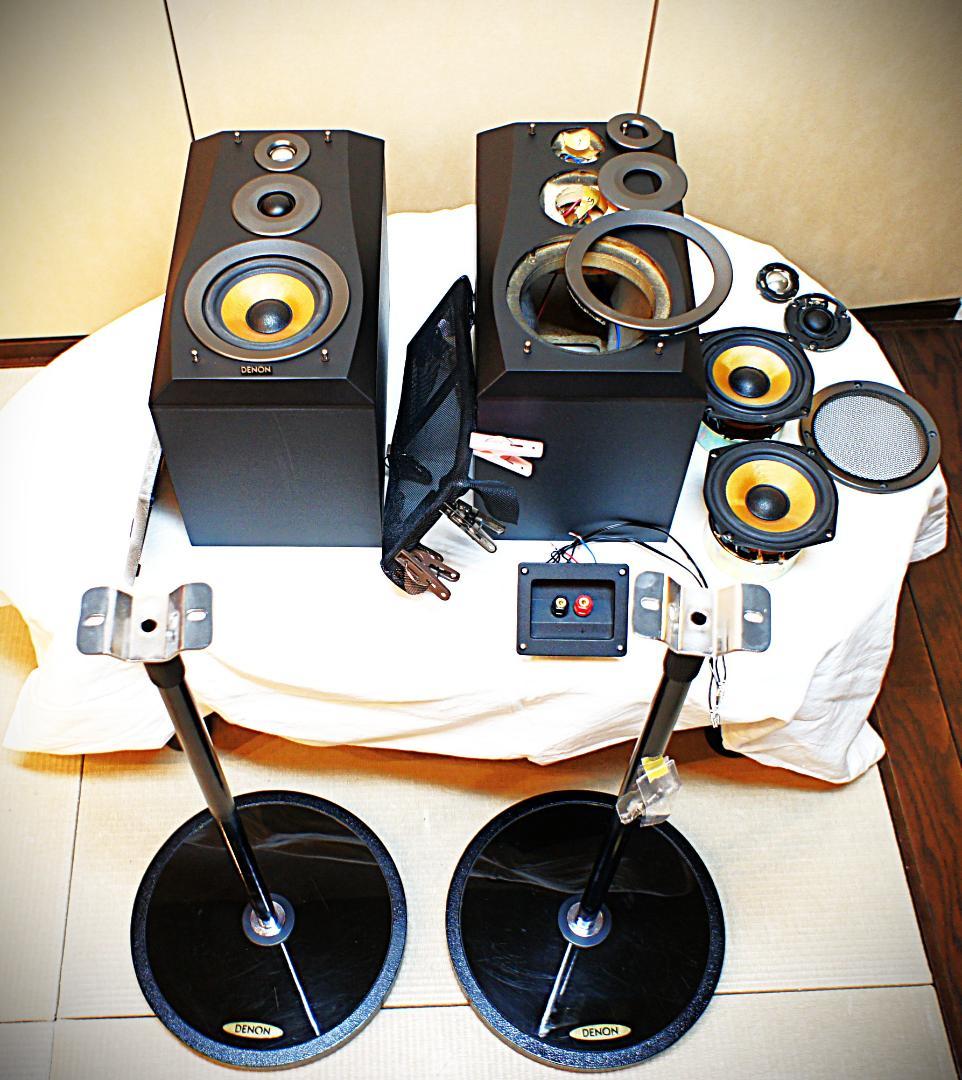 【超美品】DENON SC-M71LTD ブラックリモデル整備良品スタンド付き