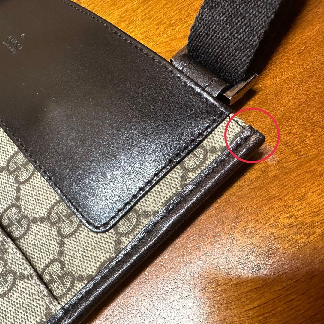 にじいろ様 GUCCI グッチ ショルダーバッグ サコッシュ GGパターン