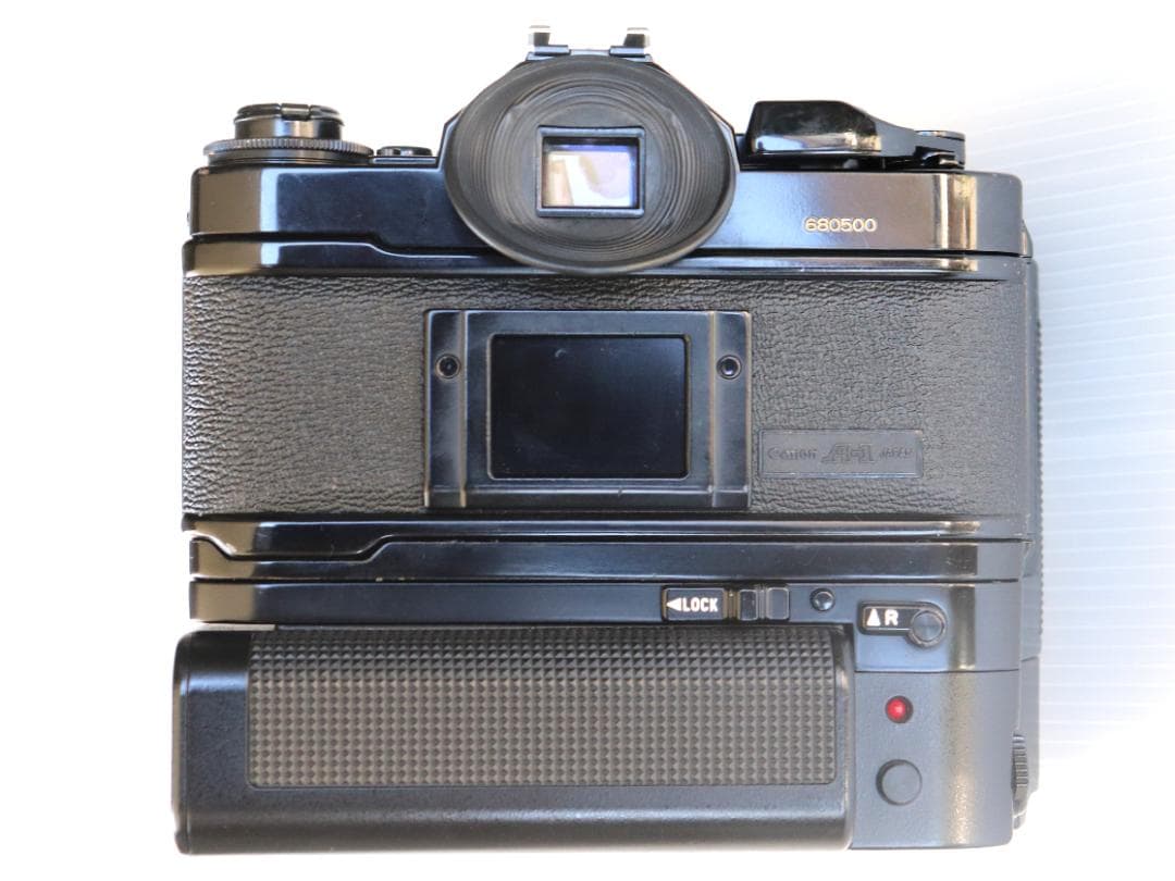 Canon　A-1本体　レンズ3本　モータードライブ　セット