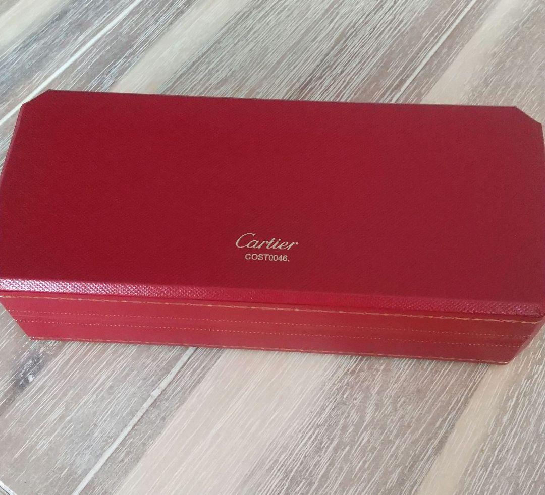 【新品未使用】Cartier ボールペン サントス 本体、専用ケース、箱、紙袋付