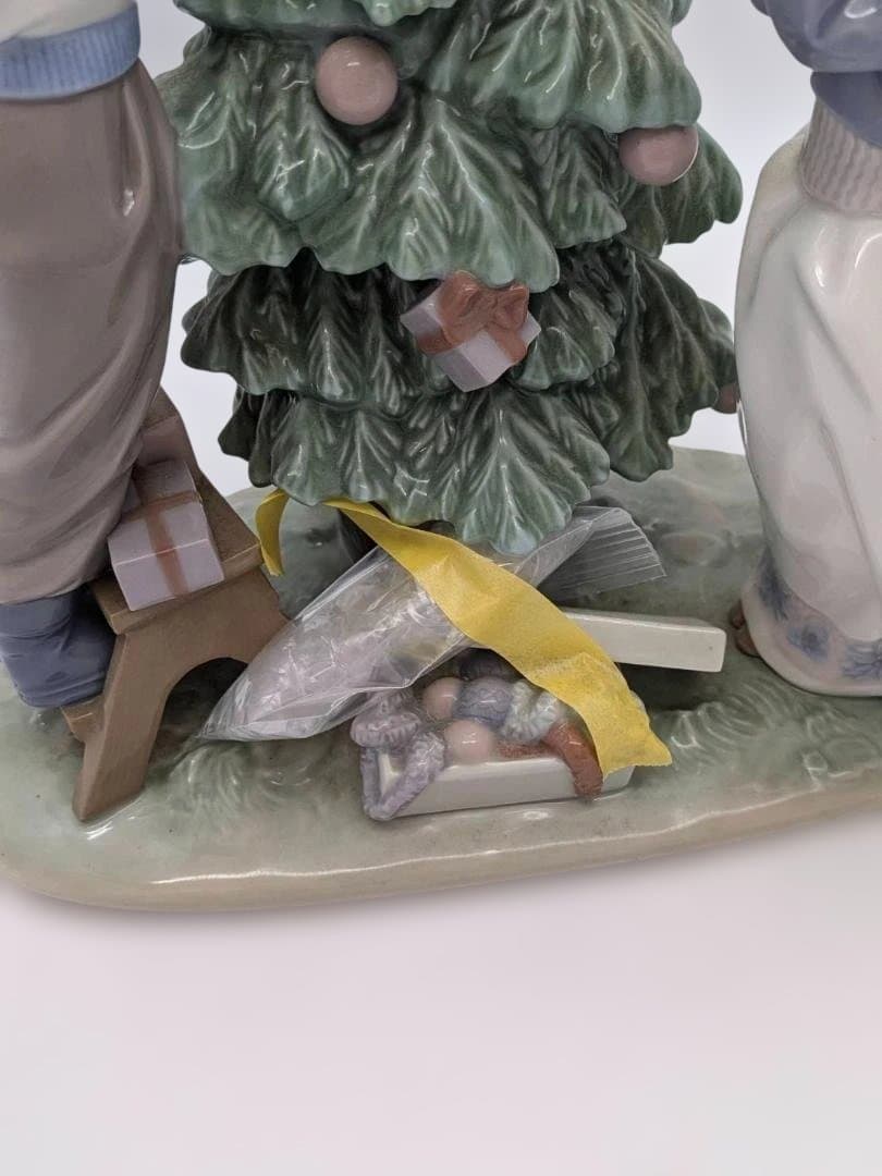 #15235　リヤドロLLADRO　クリスマス　ツリーを飾ろう