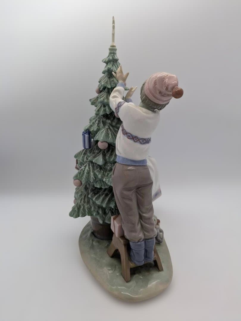 #15235　リヤドロLLADRO　クリスマス　ツリーを飾ろう