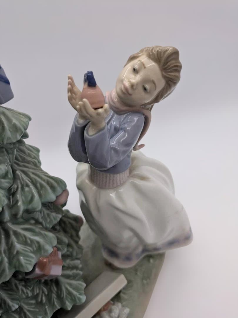 #15235　リヤドロLLADRO　クリスマス　ツリーを飾ろう