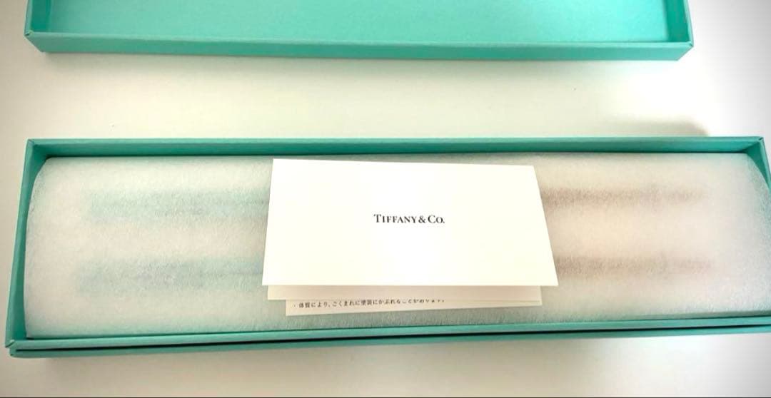 Tiffany オリジナル夫婦箸 / 正規箱&正規紙袋付き
