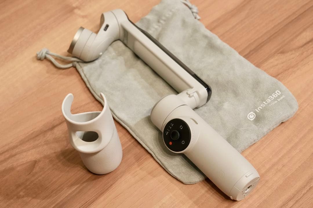 【美品】Insta360 Flow Pro＋純正マグネットクランプ