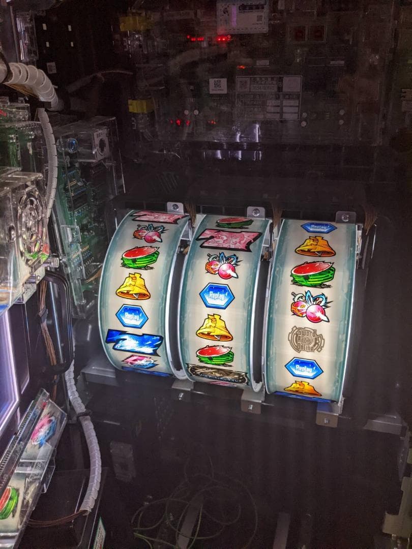 Ｌスロット ソードアート・オンラインＢ２ 　スマスロ遊技用ユニット取付済　送料込