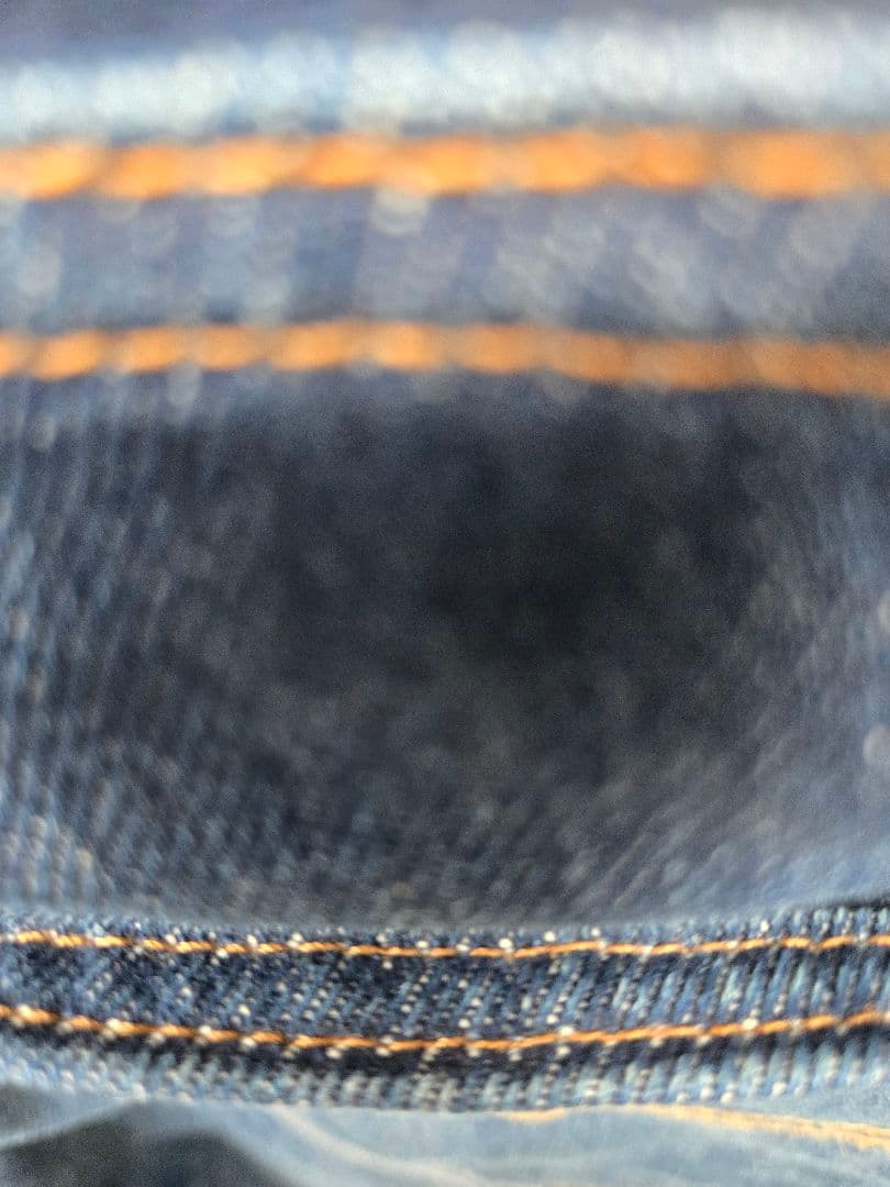 完成された縦落ち 希少W34 内股シングル Levi's 501