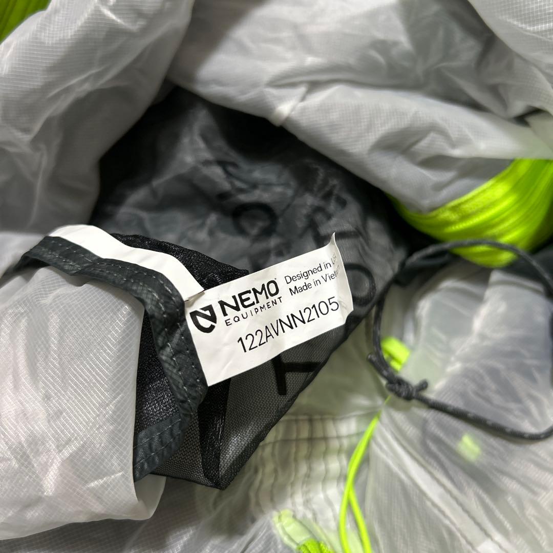 NEMO HORNETSTORM1P ニーモホーネットストーム フットプリント付